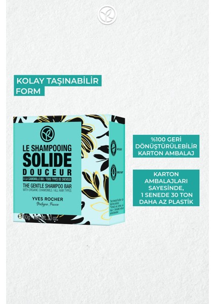 Vegan Normal Saçlar Için Yumuşatıcı Katı Tuzsuz Şampuan 60 gr NAIFKOZMETIK18