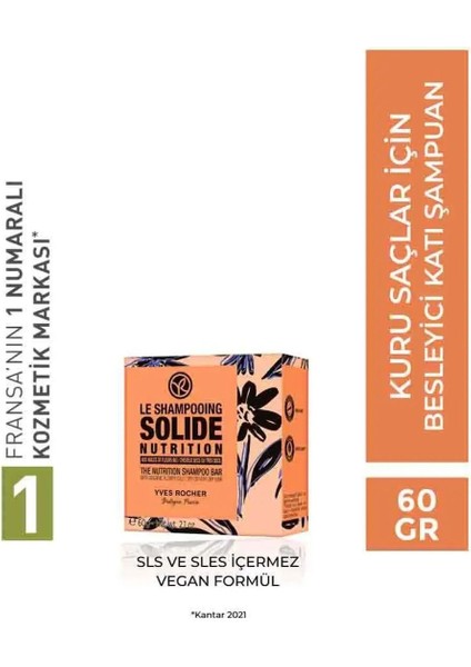 Besleyici Katı Şampuan 60 gr