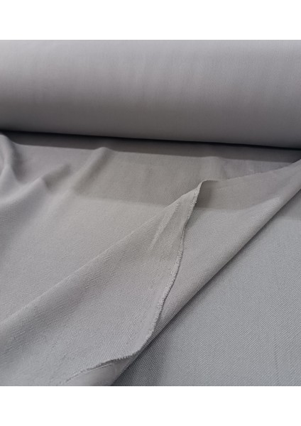 Gümüş Gri - Ince Dokulu Keten Fon Perde - Pilesiz Düz Dikim - GM7000 modelleri