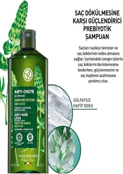 Prebiyotik Şampuan - Saç Dökülme Karşıtı / Anti-Chute Dökülmelere Karşı Bitkisel Koruma 300 ml fiyatları