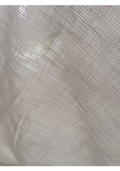 Koyu Krem - Ince Dokulu Keten Fon Perde - Pilesiz Düz Dikim - KL633 indirimleri