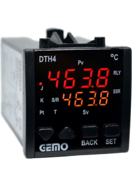 DTH4-230VAC ,48X48MM 110V..220VAC PT100/TC Kontak/ssr Isı Kontrol