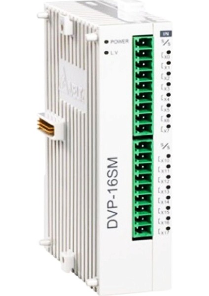 DVP16SM11N ,16D Giriş Plc Ek Dijital Modül