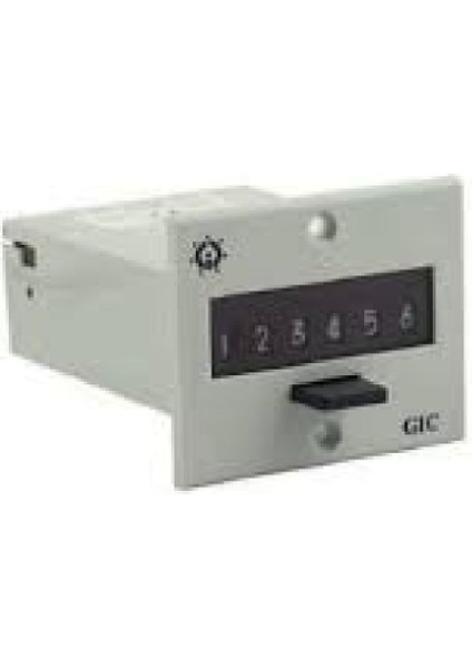 Gic SA52A-230V ,48X24MM 220VAC 6-Hane Mekanik Sayıcı