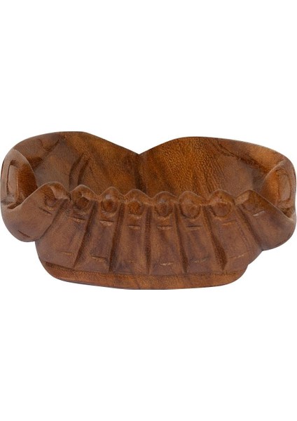 Ahşap Peçetelik El Şeklinde Tik Ağacı, El Yapımı, Tek Parça fiyatları