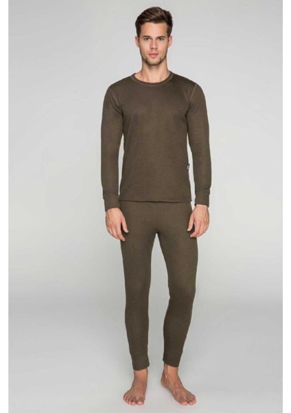 Unisex Haki Active Yetişkin Termal Içlik Takım modelleri