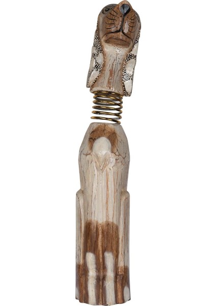 El Yapımı Doğal Ahşap Maske 55 cm x 10 Xm fırsatları