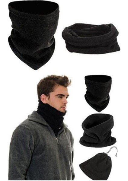 Polar Termal Boyunluk ve Bere Çift Fonksiyonlu Klipsli Bere