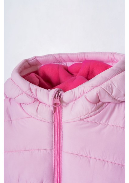 Yeni Trend Lüks Kapitone Bebek/çocuk Basic Fermuarlı Hakim Yaka Uzun Kol Kapüşonlu Kaban/mont fiyatları