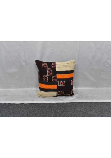 Yeni El Dokuma Patchwork Kırkyama Dekoratif Kilim Kırlent Yastık Kılıfı 6016 fiyatları