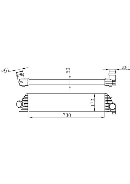 Turbo Radyatörü Intercooler Master Iii 2.3 Dci 10 Al/pl/brz 96501-7485120579 Dpmah
