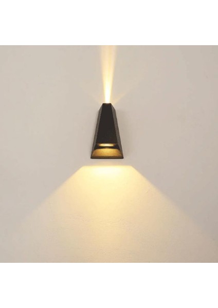 LED Aplik Çift Yönlü Işık Desenli Aydınlatma Iç Ve dış Mekan Duvar Apliği Günışığı İç ve dış mekana uyumlu fırsatları