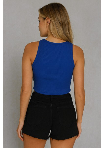 Kalın Askılı Kadın Crop Atlet modelleri