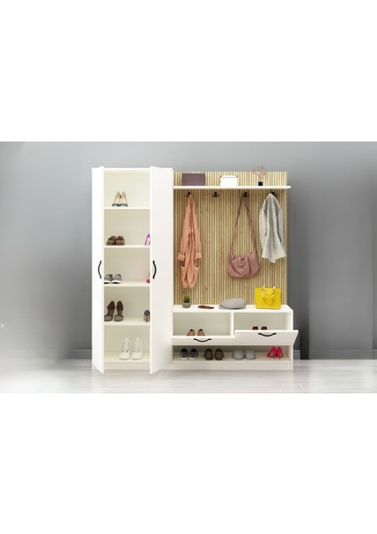 Arlo Moon 2 Kapılı Portmanto fiyatları