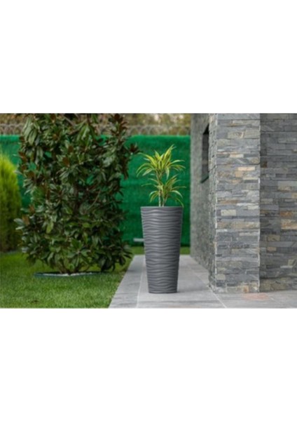 So-Kvt3 Kumsal Vazo Saksı Takımı 128 Litre Antrasit 3 Adet modelleri