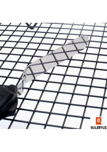 20 cm Eğik Paslanmaz Çelik Uçlu Yuvarlak Pasta Sıvama Kek ve Fırın Spatulası ve Düzleştirici mutfak spatulası 1 ADET modelleri