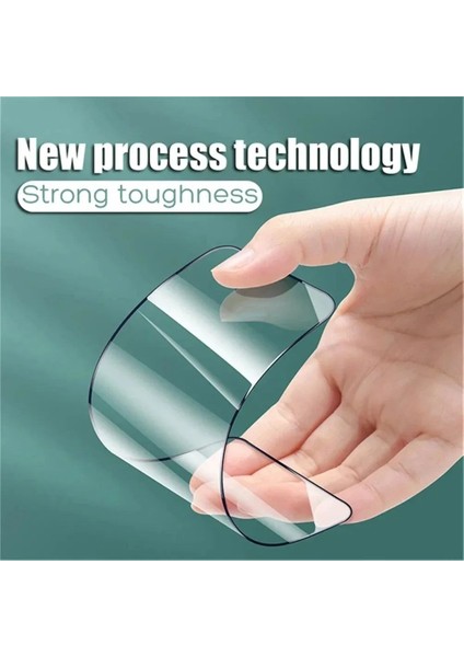 Xiaomi Redmi Note 7 Uyumlu Ekran Koruyucu Şeffaf Seramik Tam Kapatan Kırılmaz Nano