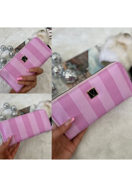 Pudra Büyük Tip Kadın Cüzdan