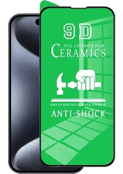 Galaxy A20 Uyumlu Ekran Koruyucu Şeffaf Seramik Tam Kapatan Kırılmaz Nano