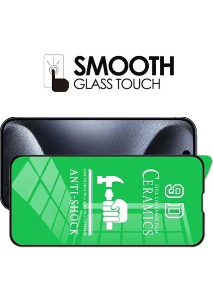 Xiaomi Redmi Note 9 4g Uyumlu Ekran Koruyucu Şeffaf Seramik Tam Kapatan Kırılmaz Nano