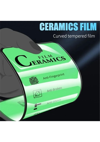 Realme 8 / 8 Pro Uyumlu Ekran Koruyucu Şeffaf Seramik Tam Kapatan Kırılmaz Nano fiyatları