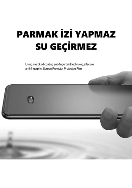 Galaxy M23 Uyumlu Kırılmayan Mat Seramik Ekran Koruyucu Iz ve Leke Yapmaz
