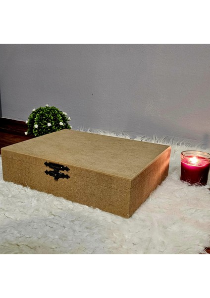 Ahşap Dikdörtgen 9 Bölmeli Takı Saat Aksesuar Kutusu Hobi Ham Boyanabilir Mdf Saklama Kutusu fiyatları