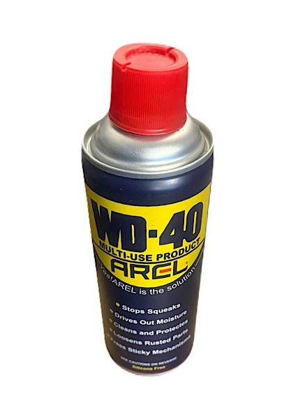 Arel Wd-40 Çok Amaçlı Pas Sökücü ve Yağlama Spreyi 450 ml | Silikonsuz Aerosol Ekonomik Boy modelleri