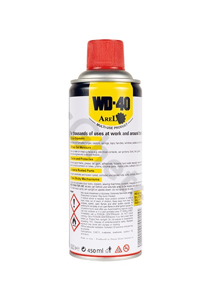 Arel Wd-40 Çok Amaçlı Pas Sökücü ve Yağlama Spreyi 450 ml | Silikonsuz Aerosol Ekonomik Boy fırsatları