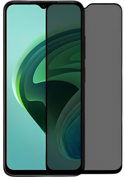 Galaxy M22-A22-M32 Hayalet Kırılmaz Cam Privacy Tam Kaplayan