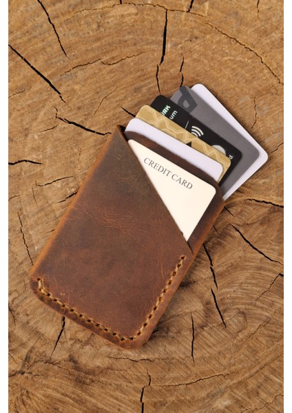 Siyah Kartlık Isme Özel Dikey Pratik Tasarım Deri Ince Kartlık indirimleri