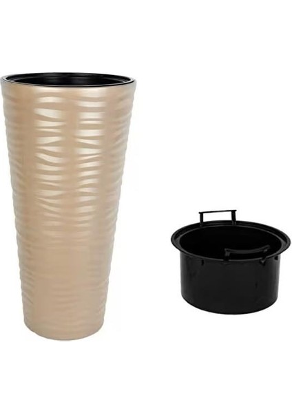 So-Kvt3 Kumsal Vazo Saksı Takımı 128 Litre Mocha 3 Adet modelleri