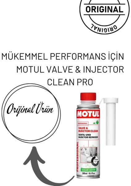 Valve & Injector Clean 0,3l - Enjektör Temizleyici fiyatları