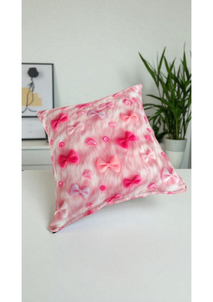 45X45 Pembe Kırlent ( Içi Dolu) Salon Minderi Teras Minderi Sandalye Minderi Koltuk Minderi Yastık fırsatları