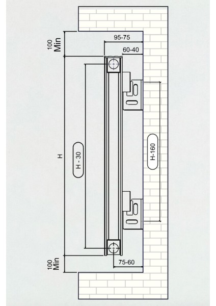 Smyrna 60X126 (18 Dilimli) Kırık Beyaz RAL9010 Radyatör fırsatları