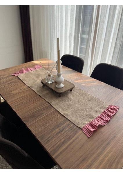 Jüt Fırfırlı Runner