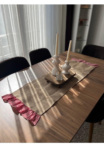 Jüt Fırfırlı Runner fiyatları