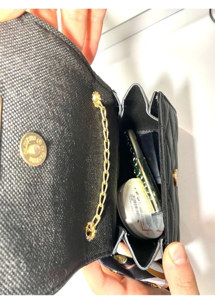 Fularlı Zincirli Mini Omuz Çantası fiyatları