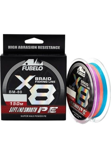Braid Line 8x Multi 150 mt Ip Misina 0,18 mm