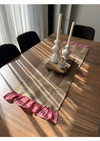 Jüt Fırfırlı Runner fırsatları