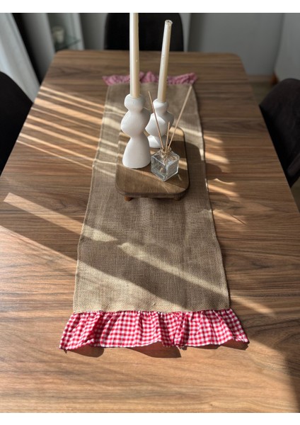 Jüt Fırfırlı Runner