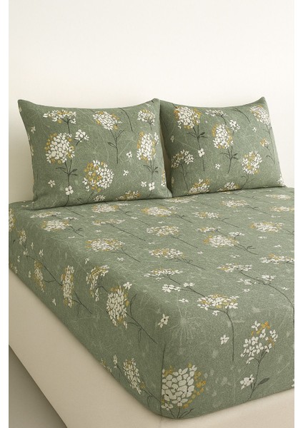 Tek Kişilik Pamuklu Ranforce Kumaş Lastikli Çarşaf Takımı