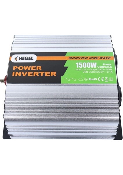 1500 Watt 12 Volt Modifiye Invertör - Hegel modelleri
