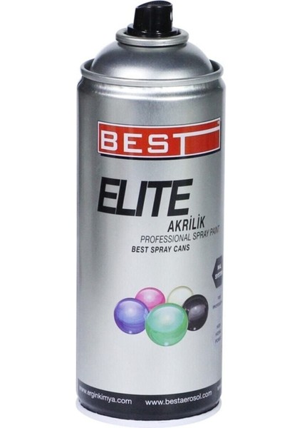 Elite Sprey Boya Ral 9005 Siyah 400ML fiyatları