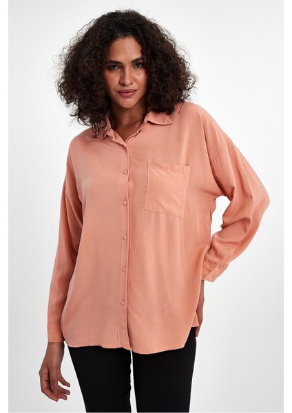 Kadın Oversize Poplin Gömlek indirimleri
