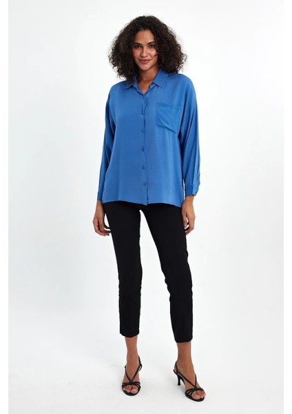 Kadın Oversize Poplin Gömlek fiyatları