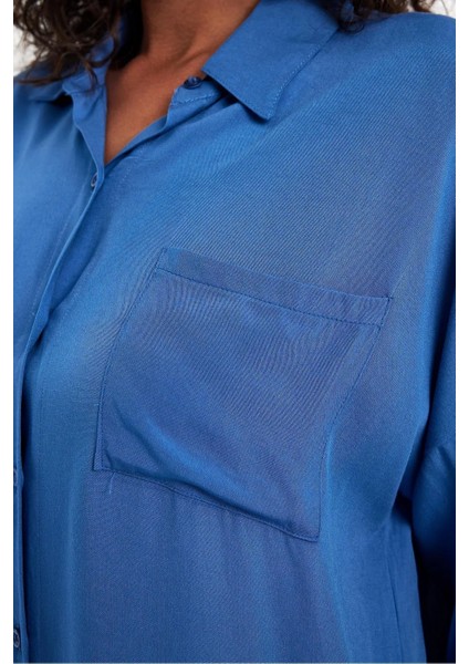 Kadın Oversize Poplin Gömlek modelleri