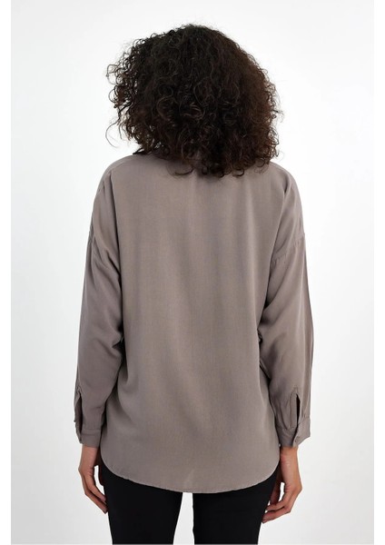 Kadın Oversize Poplin Gömlek indirimleri