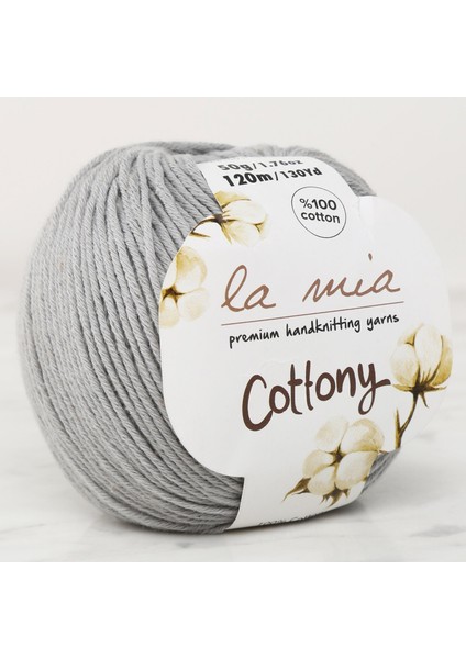 La Mia Cottony Gri Bebek El Örgü Ipi - P20-L020 - 33557