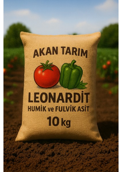 Leonardit Organik Toprak Düzenleyici | Güçlü Humik ve Fulvik Asit 10 kg